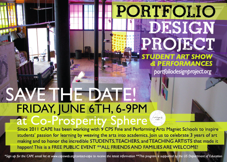 Portfolio Design Project Final Celebration Event